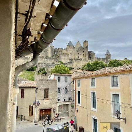 Le Donjon - Vue Cite Pied Cite Medievale Neuf 卡尔卡松 外观 照片