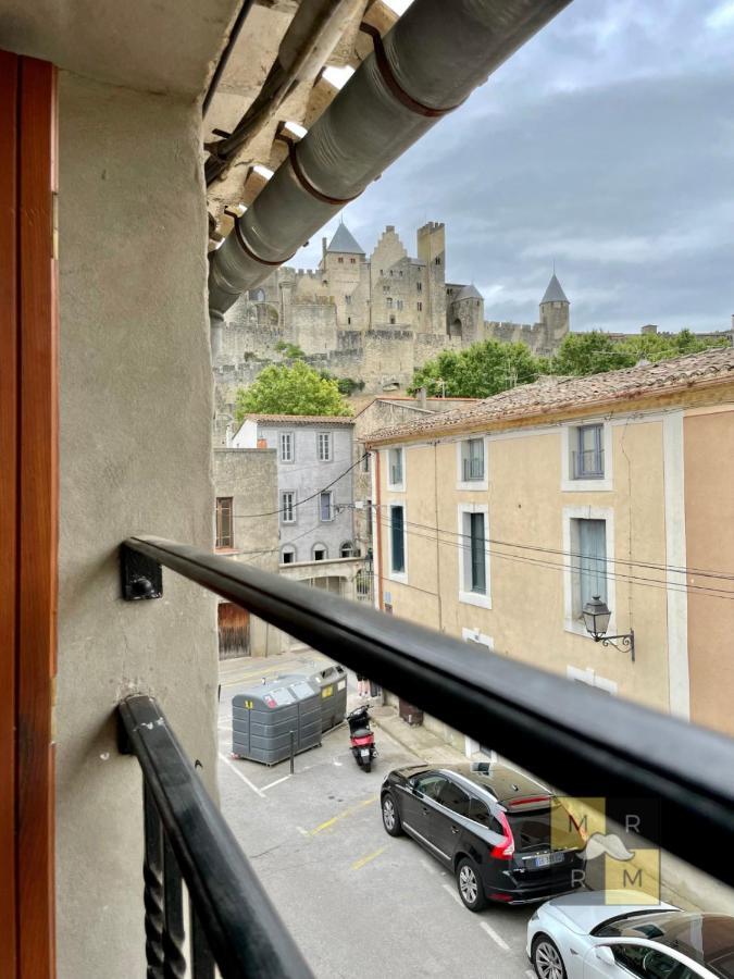 Le Donjon - Vue Cite Pied Cite Medievale Neuf 卡尔卡松 外观 照片